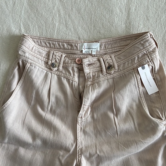 Light Pink Anthropology Pants - Picture 2 of 3